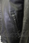 画像6: LITHIUM HOMME / COW LEATHER SINGLE RIDERS レザージャケット 44 ブラック T-25-01-15-027-LI-ja-YM-ZT