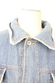 画像4: AFYF(rovtski) / DENIM BOA　オーバーサイズLONG Gジャン F インディゴ T-25-01-30-008-0-ou-YM-ZT