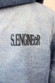 画像9: SMACK ENGINEER / DENIM MOZ COAT コート L ライトインディゴ T-25-02-07-007-SM-ou-YM-ZT