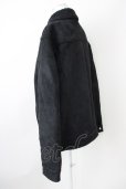 画像3: ZARA / 裏ボアフェイクスウェードブルゾンジャケット EU XL ブラック T-25-02-13-012-ZA-ou-YM-ZT-ML005