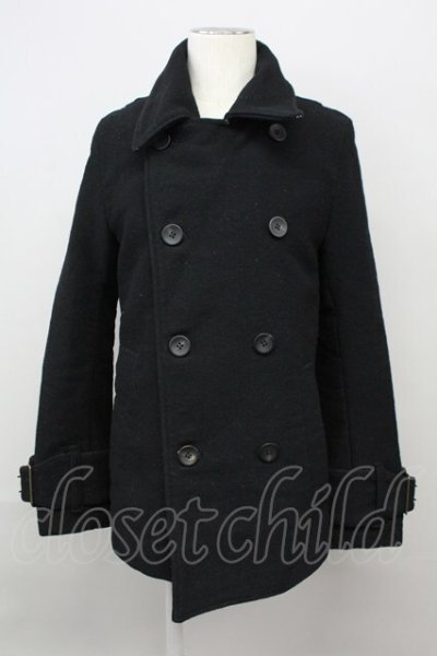 画像1: LGB / P-COAT/M【メンズ1】　Pコート 1 ブラック T-25-02-19-013-LG-ou-YM-ZT-M009