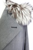 画像5: kiryuyrik / Fur Long Trench コ-ト S グレー T-25-03-06-011-ki-ja-YM-ZT-M111