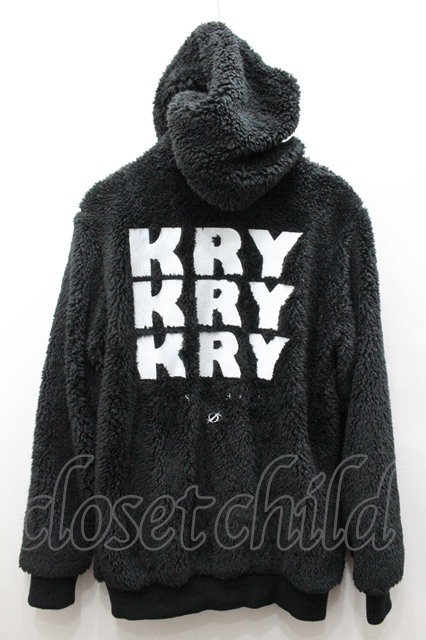 【SALE】KRY clothing パーカー.バックロゴボア