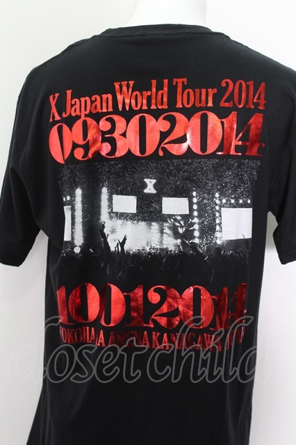 卓越 X JAPAN エックス WORLD TOUR 2015-2016 Tシャツ YOSHIKI TOSHI