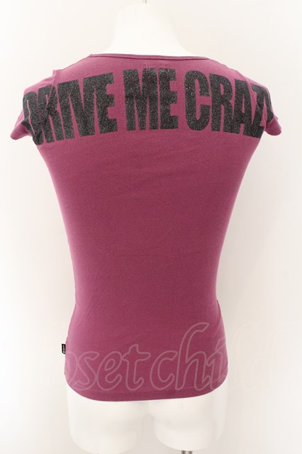 LGB / DRIVE ME CRAZY/HSC Tシャツ 0（レディース） パープル O-24-11-17-048-LG-ts-YM-ZT1120