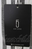 画像6: 【SALE】ZIP FIVE シャツ.七分袖ストライプ【現在買取対象外】 /ホワイトｘグレー/L T-21-12-10-007-ZI-sh-ET-ZT252 (6)