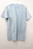 画像4: 【SALE】Roshell Tシャツ.胸ポケットインディゴ /ブリーチ/M O-22-04-26-026-Ro-ts-YM-ZT265 (4)