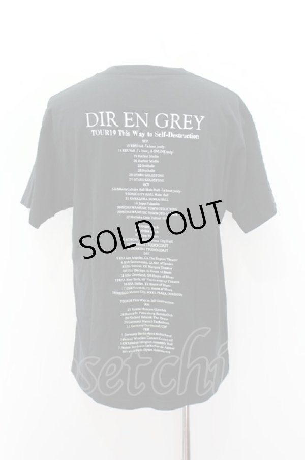 画像4: 【SALE】Deadly Claris Tシャツ.This Way to Self-Destruction /ブラック/ O-22-08-11-010-ET-ts-YM-ZT472 (4)