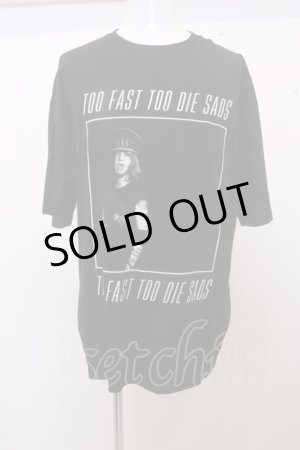 画像: 【SALE】MARDIGRAS(SADS清春) Tシャツ.TOO FAST TO DIE O-23-02-20-066-MA-ba-YM-ZT176