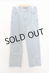 画像: 【SALE】OY パンツ.ROUND LOGO JEANS-BLUE /ブルー/2 O-23-04-13-041-OY-pa-YM-ZT199