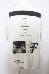 画像: 【セール】MAISON MIHARA YASUHIRO Tシャツ.Ｘ-ｒａｙ printed /ホワイト/46 O-23-04-17-012-KU-ts-YM-ZT102