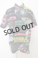 画像: 【SALE】MISHKA / PRINT総柄半袖シャツ O-23-09-22-065-KU-sh-YM-ZT262