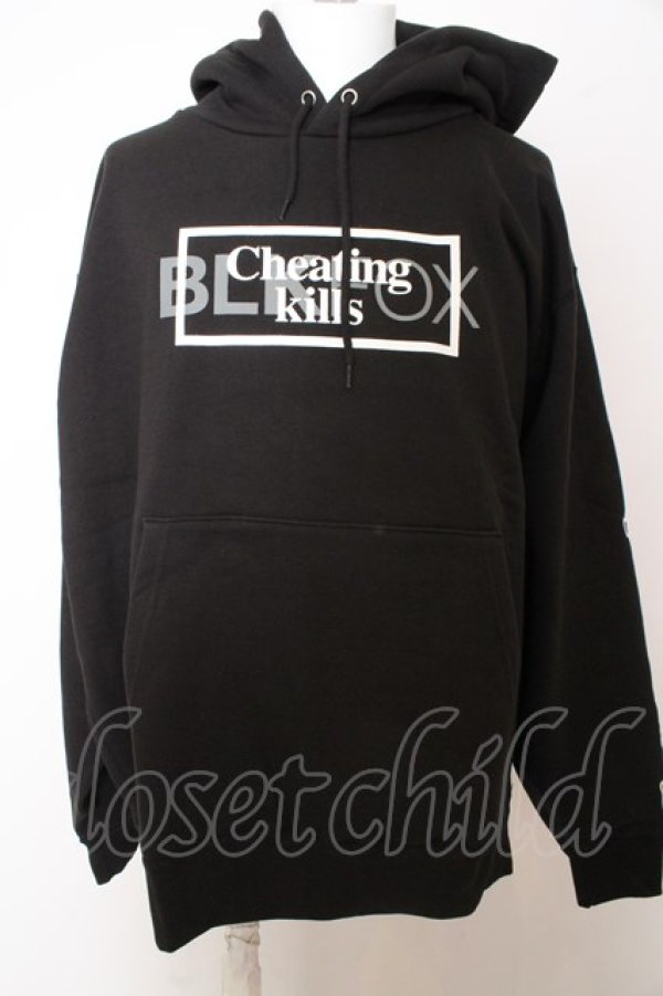 FR2 / 【タグ付き】CHEATING KILLS BLACK FOX Hoodie パーカー O-23-10