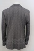 画像2: 【SALE】ZARA / グレンチェックノッチドラペルテーラードジャケット EU48 グレー O-24-02-23-068-ZA-ja-YM-ZT272 (2)