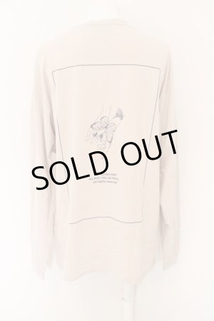 画像: 【SALE】NIL DUE / NIL UN TOKYO / LONG SLEEVE TATTOO F オートミール O-24-02-26-006-NI-to-YM-ZT061