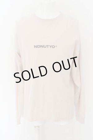 画像: NIL DUE / NIL UN TOKYO / TAG LONG SLEEVE Tシャツ  オートミール O-24-04-28-002-NI-to-YM-ZT91