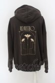 画像2: NIL DUE / NIL UN TOKYO / EMBROIDERY FLOWER HOODIE F チャコール O-24-04-28-003-NI-to-YM-ZT91 (2)