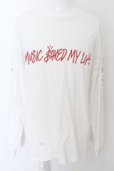 画像: 【セール】MSML / GRAPHIC LONG SLEEVE　カットソー L ホワイト O-24-05-14-045-MM-to-YM-ZT444