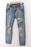 画像1: SWITCHBLADE / CRASH REMAKE DENIM　パンツ M インディゴ O-24-05-16-029-SW-pa-YM-ZT444 (1)