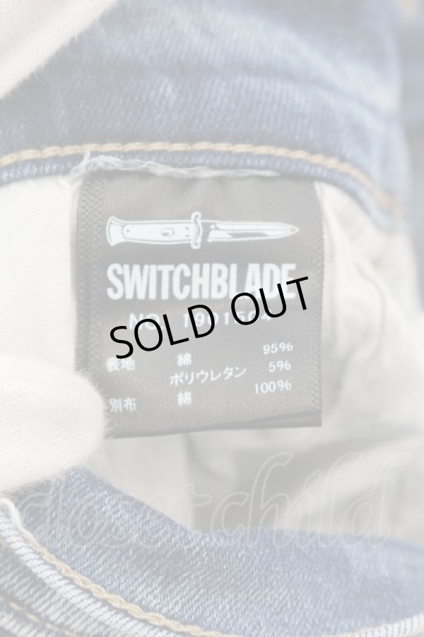 画像3: SWITCHBLADE / CRASH REMAKE DENIM　パンツ M インディゴ O-24-05-16-029-SW-pa-YM-ZT444 (3)