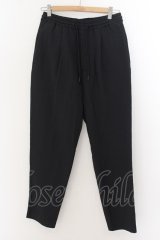 画像: 【セール】ZARA / カノコスラックスパンツ EU S ブラック O-24-05-19-034-ZA-pa-YM-ZT259