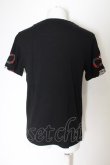 画像3: ZARA / スネークスカルストーンTシャツ EU S ブラック O-24-05-19-006-ZA-ts-YM-ZT252 (3)