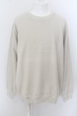 画像1: 【サマーセール】ZARA / 斜め編みクルーネックニット EU XL アイボリー O-24-05-19-008-ZA-to-YM-ZT252 (1)