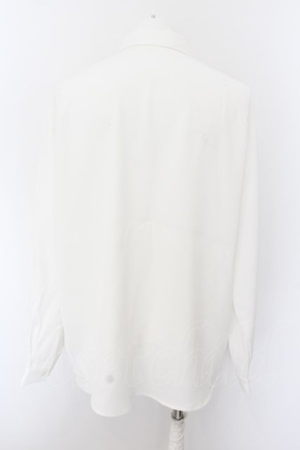 画像2: HARE / ポリ地レギュラーカラーシャツ S ホワイト O-24-05-21-063-HA-sh-YM-ZT351 (2)