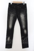 画像1: 【セール】CIVARIZE / Shell ストレッチスキニーデニムパンツ 42 ブラック O-24-05-23-047-CI-pa-YM-ZT341 (1)