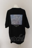 画像1: unrelaxing / オーバーサイズプリントTシャツ  ブラック O-24-05-26-048-un-to-YM-ZT187 (1)