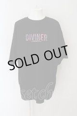 画像: DIVINER / プリントBIG Tシャツ F ブラック O-24-06-08-001-DN-to-YM-OS