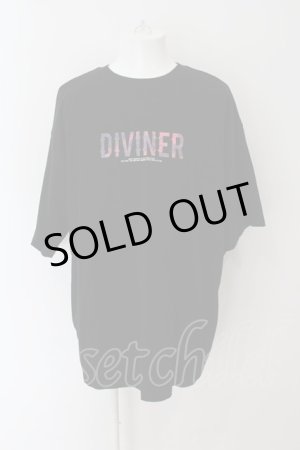 画像: DIVINER / プリントBIG Tシャツ F ブラック O-24-06-08-001-DN-to-YM-OS