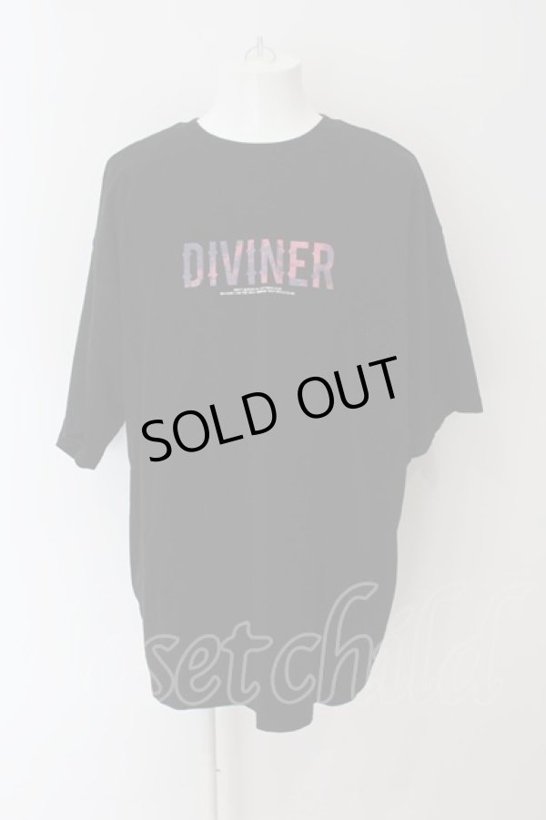 画像1: DIVINER / プリントBIG Tシャツ F ブラック O-24-06-08-001-DN-to-YM-OS (1)