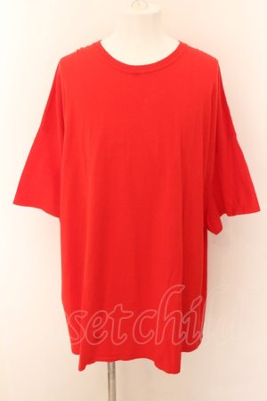 画像: 【セール】unrelaxing / スーパーBIGプリント Tシャツ XL レッド O-24-06-23-026-un-ts-YM-ZT392