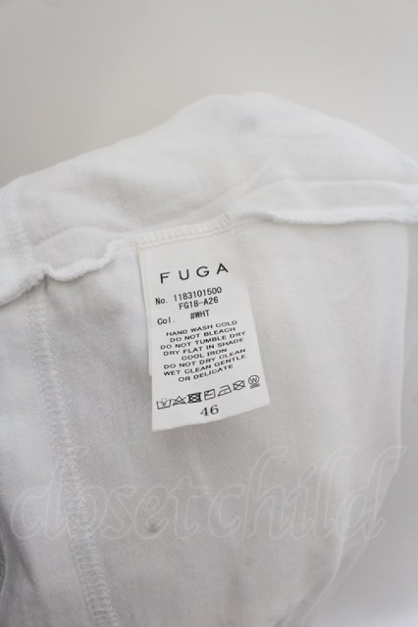 画像3: FUGA / INTERVENTION BIG Tシャツ 46 ホワイト O-24-06-27-070-FU-ts-YM-OS (3)