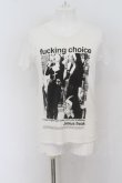 画像1: VANQUISH / fucking choice Tシャツ M ホワイト O-24-07-05-001-VA-ts-YM-OS (1)