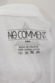 画像3: NO COMMENT PARIS / テッドプリントTシャツ EU M ホワイト O-24-07-13-017-NO-ts-YM-ZT0724 (3)