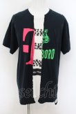 画像1: NEWTRAL TOKYO / ドッキングTシャツ F ネイビーｘホワイト O-24-07-21-083-NT-ts-YM-ZT121 (1)