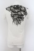 画像2: CIVARIZE / Boa パイソンプリントTシャツ 44 ホワイト O-24-07-21-027-CI-ts-YM-OS (2)