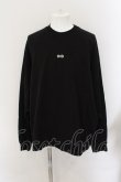 画像2: A.F ARTEFACT / RAGLAN SWEAT TOP プルオーバー 3 ブラック O-24-10-24-054-A.-to-YM-ZT1030 (2)