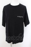 画像1: NIL DUE / NIL UN TOKYO / MARBLE INK TEE Tシャツ F ブラック O-24-10-24-008-NI-ts-YM-ZT247 (1)