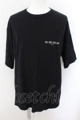 画像: NIL DUE / NIL UN TOKYO / MARBLE INK TEE Tシャツ F ブラック O-24-10-24-008-NI-ts-YM-ZT247