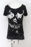 画像1: CIVARIZE / Corrupt スカルプリントTシャツ＆タンクトップ 44 ブラックｘホワイト O-24-07-26-044-CI-ts-YM-OS (1)