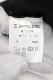 画像3: BUFFALO BOBS / STELLAラメプリントVネックTシャツ 1-2 ブラック O-24-07-26-048-BU-ts-YM-ZT109 (3)