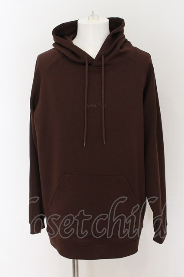 画像1: NIL DUE / NIL UN TOKYO / EMBROIDERY LOGO HOODIE　パーカー F チョコレートブラウン O-24-07-28-010-NI-to-YM-ZT125 (1)