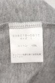 画像3: NO ID. / スムースVネックTシャツ 1 グレー O-24-08-11-016-NO-ts-YM-ZT108 (3)