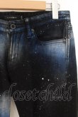 画像2: CIVARIZE / スプレー染めストレッチデニムパンツ 44 ブラックｘブルー O-24-08-14-059-CI-pa-YM-OS (2)