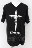 画像1: CIVARIZE / Fate プリントTシャツ F ブラック O-24-08-21-023-CI-ts-YM-OS (1)