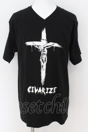 画像: CIVARIZE / Fate プリントTシャツ F ブラック O-24-08-21-023-CI-ts-YM-OS