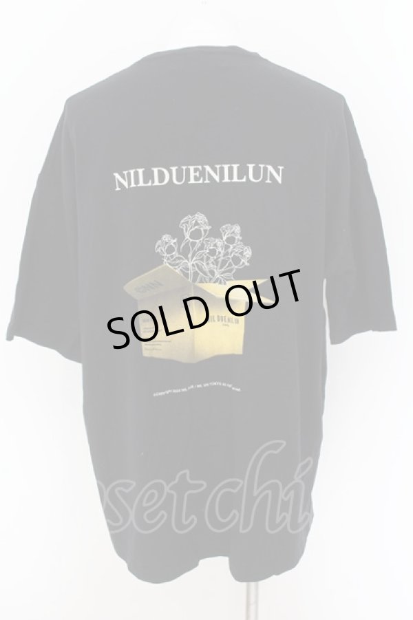 画像3: NIL DUE / NIL UN TOKYO / THANKS BOX Tシャツ  ブラック O-24-08-24-002-NI-ja-YM-OS (3)